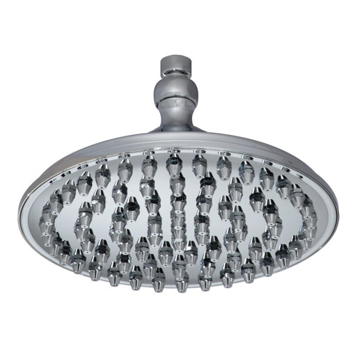 Symmons Symmetrix Rain Adjustable Shower Head 2.5 GPM GPM with Aerating